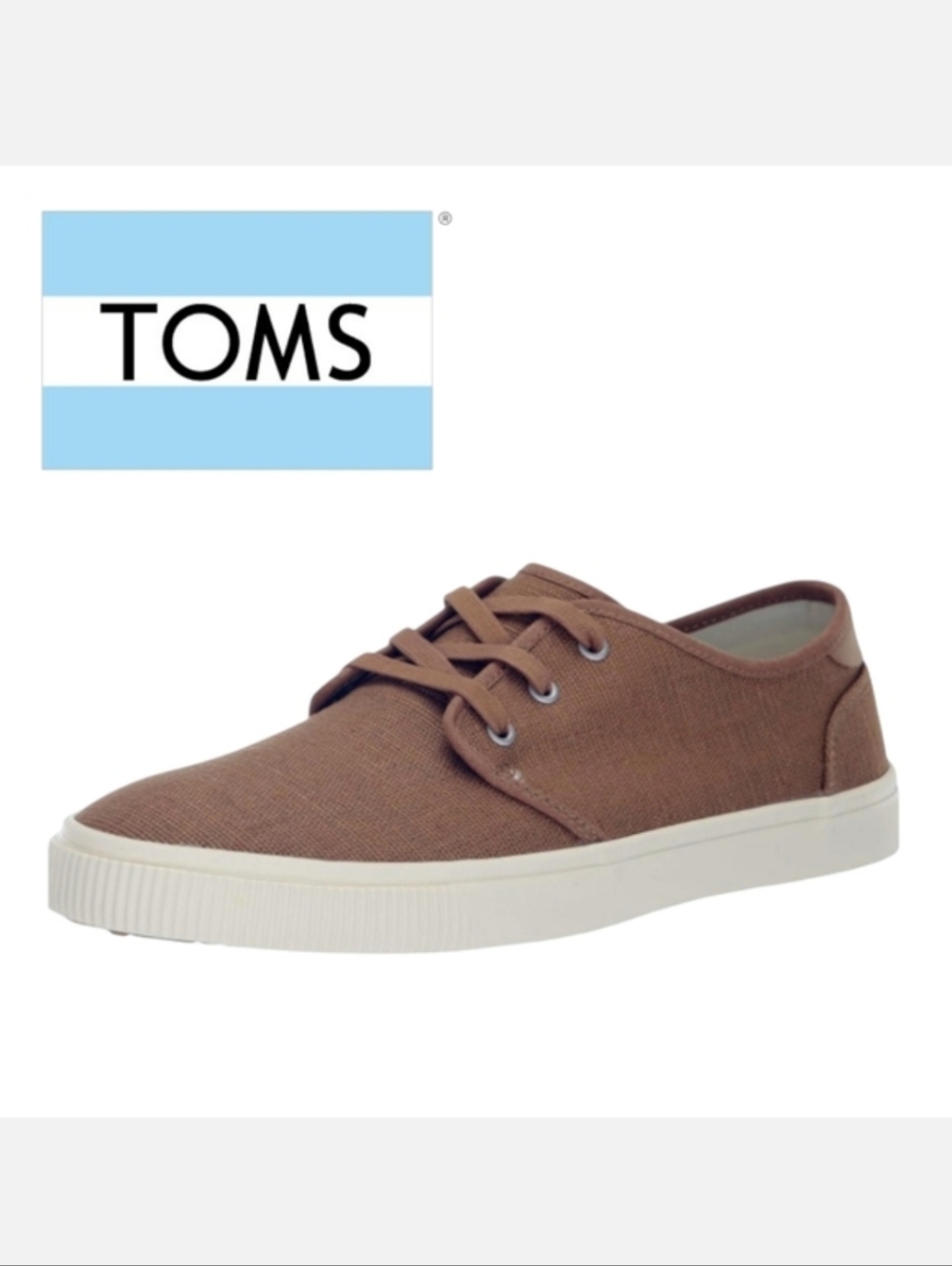 Toms Brown Carlo Casual Sneakers - Size 7.5 Mens